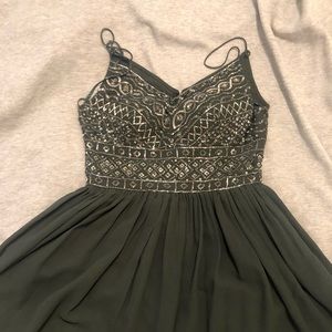 Bhldn green dress